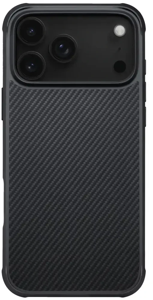 PITAKA Aramid ProGuard dėklas telefonui iPhone 17 Pro Max juodas