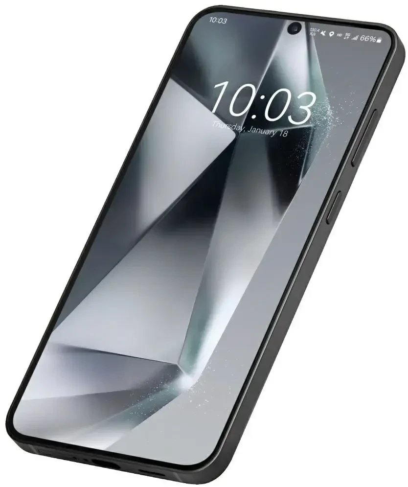 Dėklas PITAKA Ultra-Slim MagSafe skirtas Samsung Galaxy S25 juodos ir pilkos spalvos