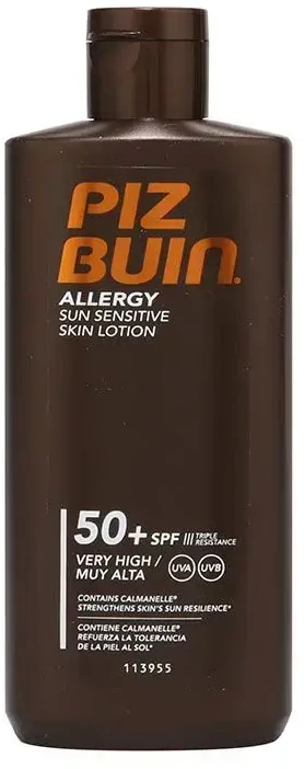 "Piz Buin" losjonas nuo alergijos Spf50 200ml