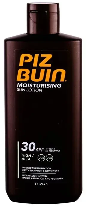 PIZ BUIN Moisturising Sun Losjonas Sun Losjonas kūnui unisex, 200 ml