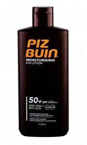 PIZ BUIN Moisturising Sun Lotion Sun Losjonas kūnui unisex, 200 ml