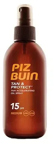 Įdegį skatinantis apsauginis purškiklis Piz Buin Tan And Protect Tan Accelerating Oil Spray, SPF 15, 150 ml