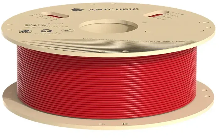 PLA Anycubic 1 KG Filament (Raudona)