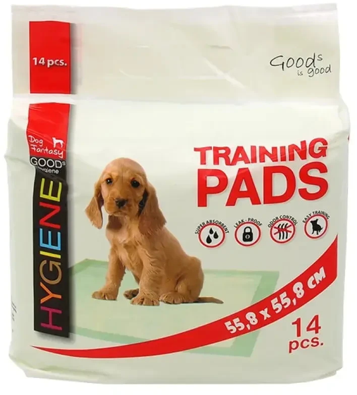 Placek Absorbējošie paladziņi : Dog Fantasy Training Pads, 55.8 x 55.8 cm : 14gb