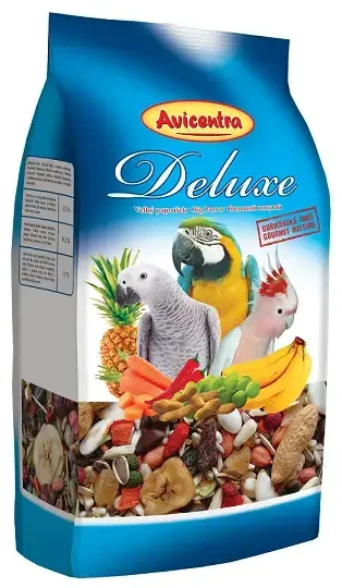 Placek Barība lielajiem papagaiļiem – Avicentra food deluxe feed for big parrots, 1kg