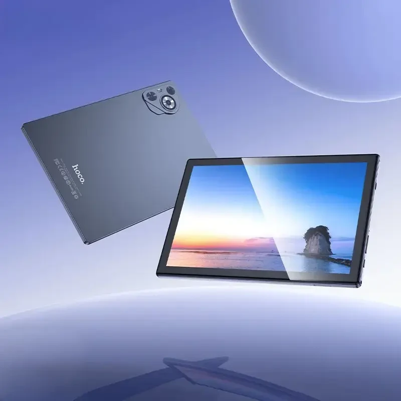 Planšetė 10.1" 6GB/128GB Hoco HD Wi-Fi/4G/BT 5.0 Android 14 A15 metal pilka