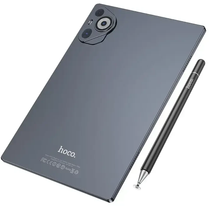 Planšetė 10.1" 6GB/128GB Hoco HD Wi-Fi/4G/BT 5.0 Android 14 A15 metal pilka