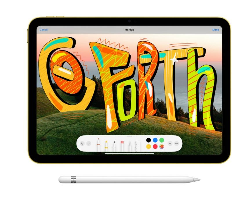 Planšetė Apple iPad 10,9" Wi-Fi 64GB – sidabrinė 10 gen