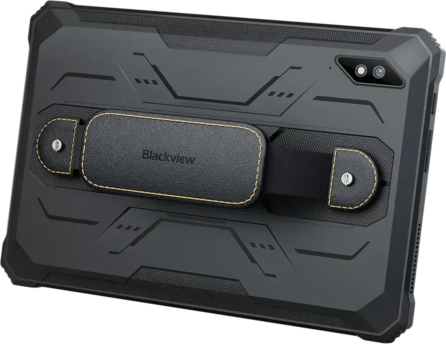 Planšetė Blackview „Active 8 Pro Rugged Tab“ 8 GB / 256 GB, 10,36 colio FHD+ 1200x2000 IPS LCD, aštuonių branduolių procesorius, 16 MP priekinė / 48 MP galinė kamera, 22000 mAh baterija, 33 W laidinis įkrovimas, USB Type-C, „Android 13“, SD kortelės lizdas, MIL-STD-810H, Juodas