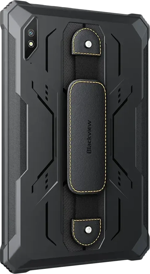 Planšetė Blackview „Active 8 Pro Rugged Tab“ 8 GB / 256 GB, 10,36 colio FHD+ 1200x2000 IPS LCD, aštuonių branduolių procesorius, 16 MP priekinė / 48 MP galinė kamera, 22000 mAh baterija, 33 W laidinis įkrovimas, USB Type-C, „Android 13“, SD kortelės lizdas, MIL-STD-810H, Juodas