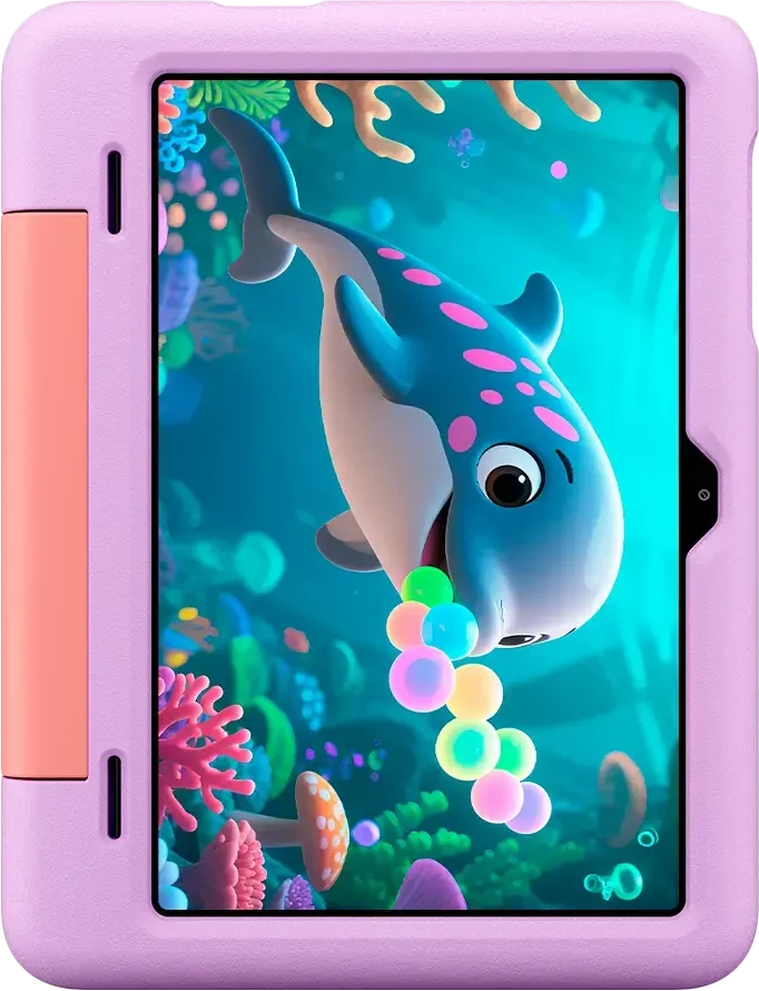 Planšetė Blackview Tab 20 Kids WiFi 10.1 colio 800x1280 HD 60Hz Unisoc Tiger T310 2Hz 4GB + 64GB 6600mAh kamera 5MP/8MP WiFi 5 Android 15 Unicom Violetinė