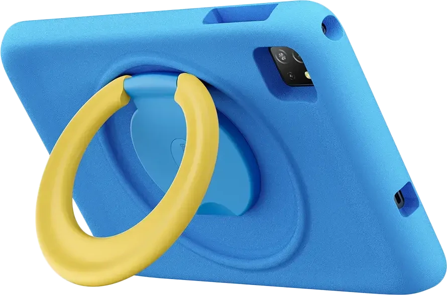 Planšetė Blackview Tab 60 Pro Kids LTE 10.1 colio HD+ 800x1280 IPS 60Hz 4GB/128GB aštuonių branduolių T606 1.6GHz 5MP priekinė/8MP galinė kamera Baterija 7700mAh be įkroviklio USB Type-C Android 15 SD kortelės lizdas Ocean Mėlyna