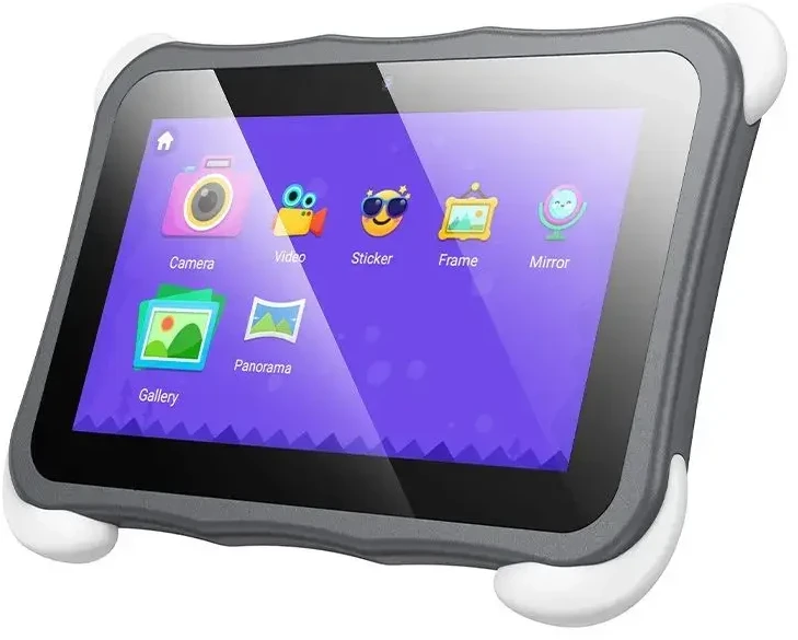 Planšetė for kids 7,0" 4GB/32GB Hoco HD Wi-Fi Android 12 A16 pilka
