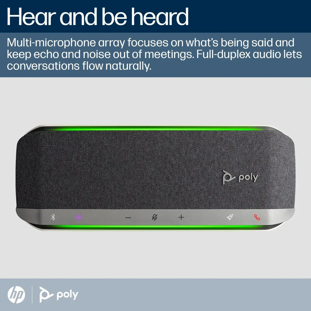 Hewlett Packard (HP) HP Poly „Poly Sync 40“ „Microsoft Teams“ sertifikuotas garsiakalbinis telefonas