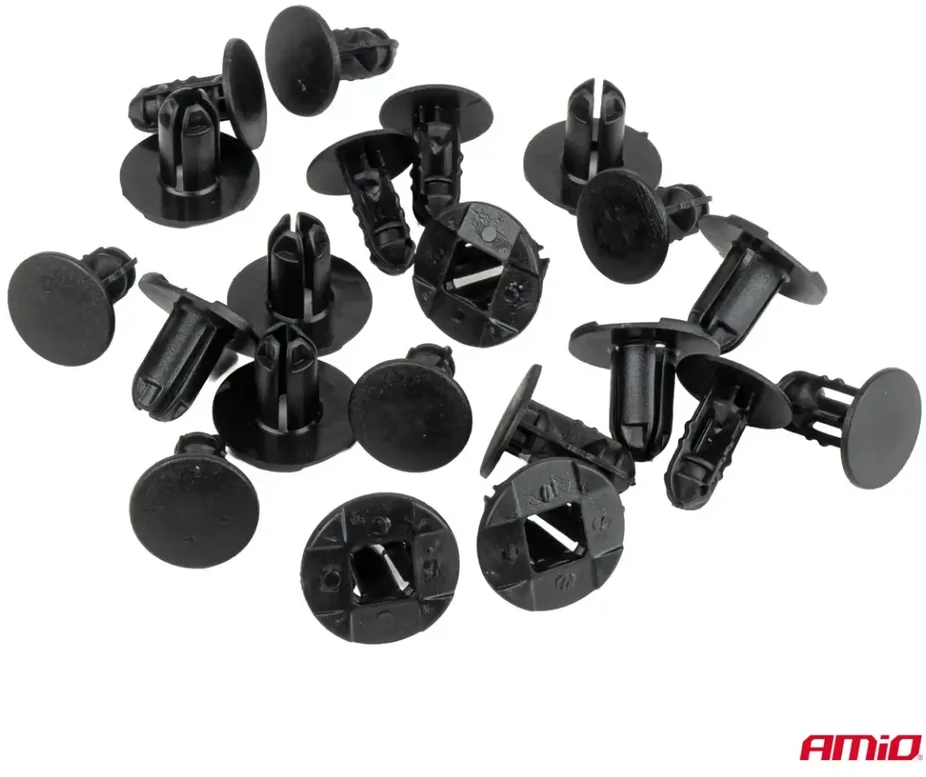 Plastikinių kniedžių rinkinys 20 vnt. amio-05027