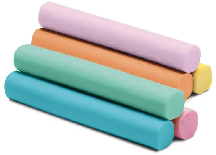 Plastilinas CARIOCA PLASTY, pastelinių spalvų, 100 gr, 6 vnt.