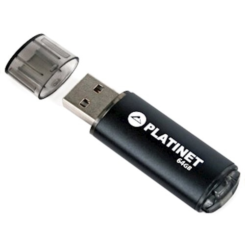 Pendrive Platinet 64GB USB 2.0 METAL