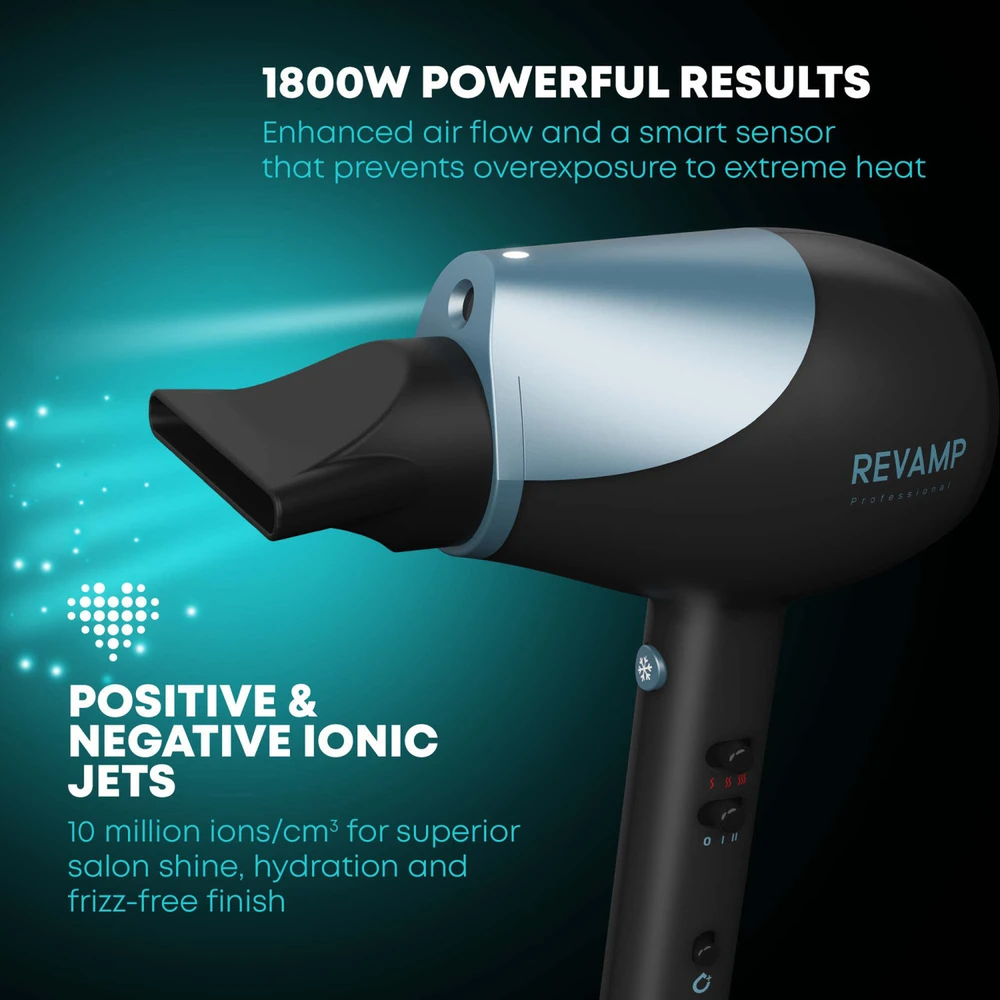 Revamp DR-6000-EU Progloss 6000 Hydro Shield X Shine Plaukų džiovintuvas