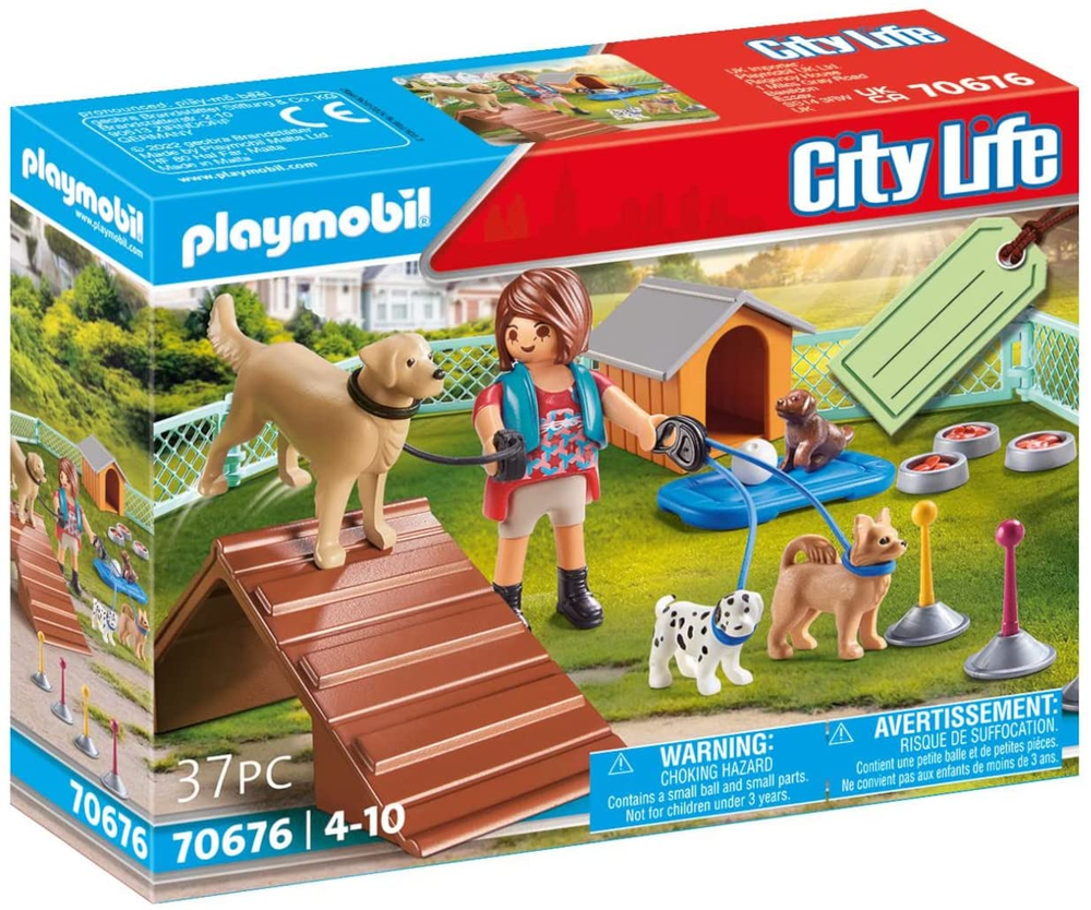 Playmobil City Life 70676 Rinkinys dovana "Šunų dresuotojas"