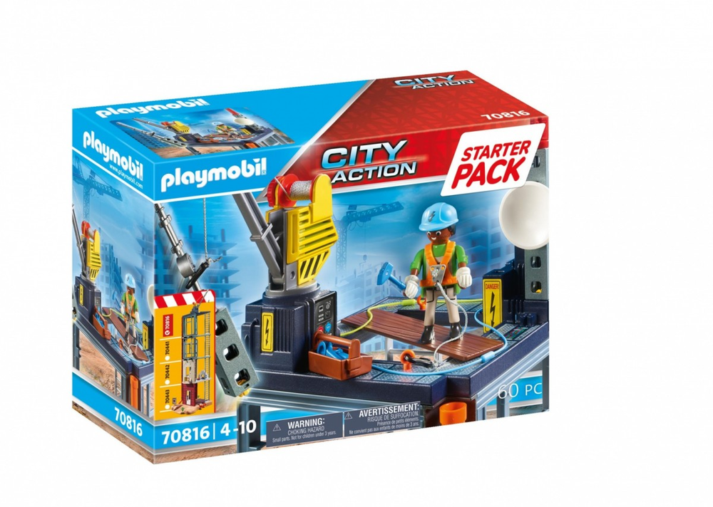 70816 PLAYMOBIL® City Life, Statybų aikštelė