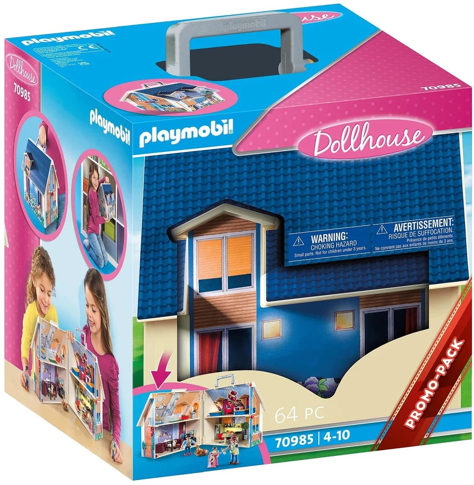 Playmobil Dollhouse 70985 Nešiojamas lėlių namelis