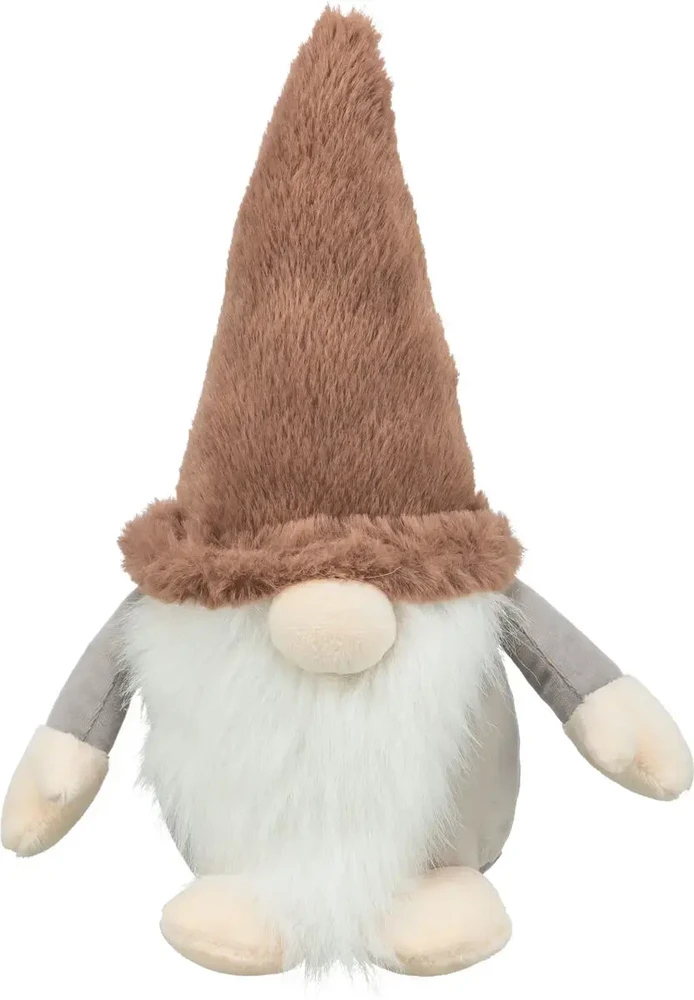 Trixie Xmas Gnom, žaislas, šuniui, pliušinis, 16 cm, su dźwiękiem