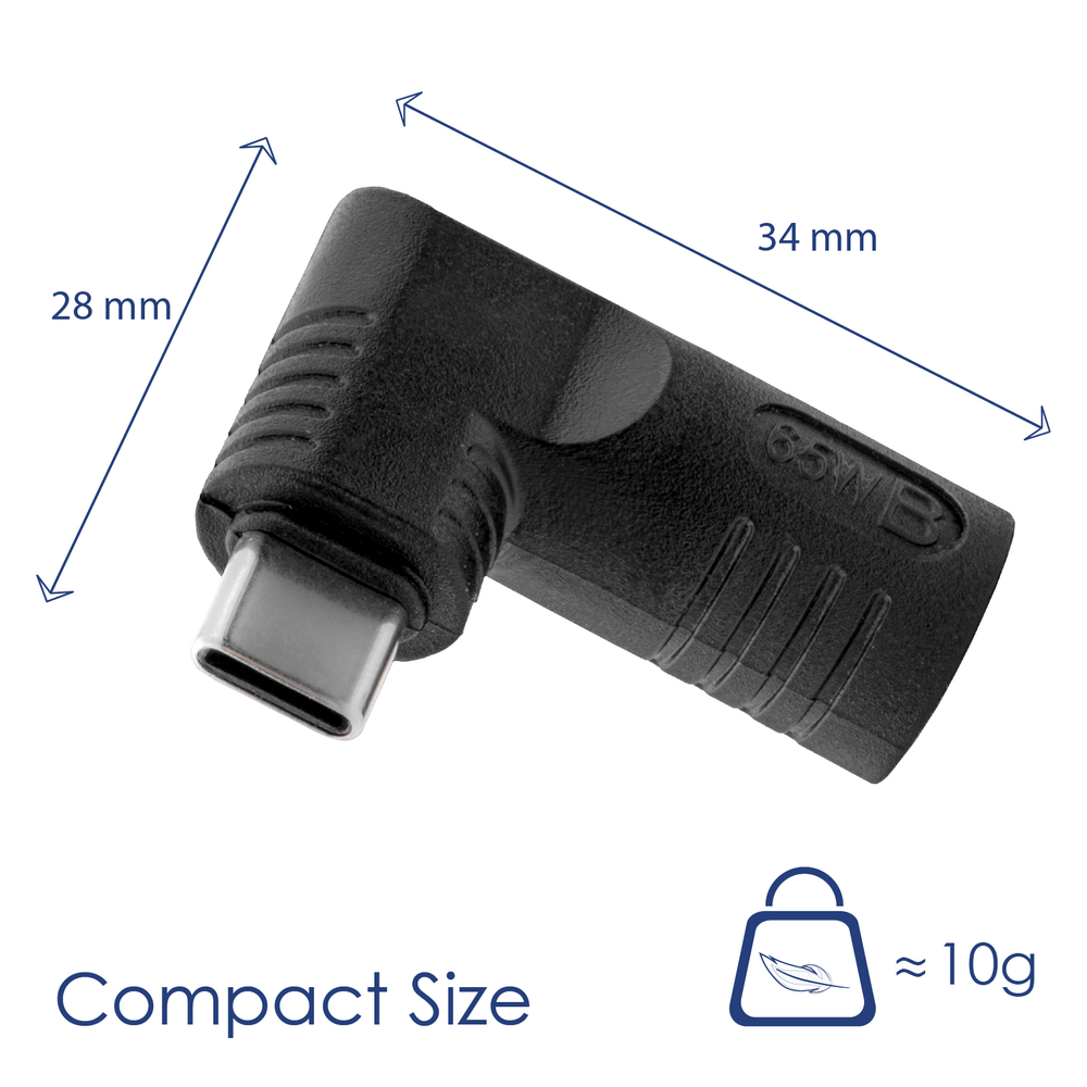 „Akyga“ nešiojamojo kompiuterio adapteris AK-ND-D09 5,5 x 3,0 mm + kištukas / USB-C