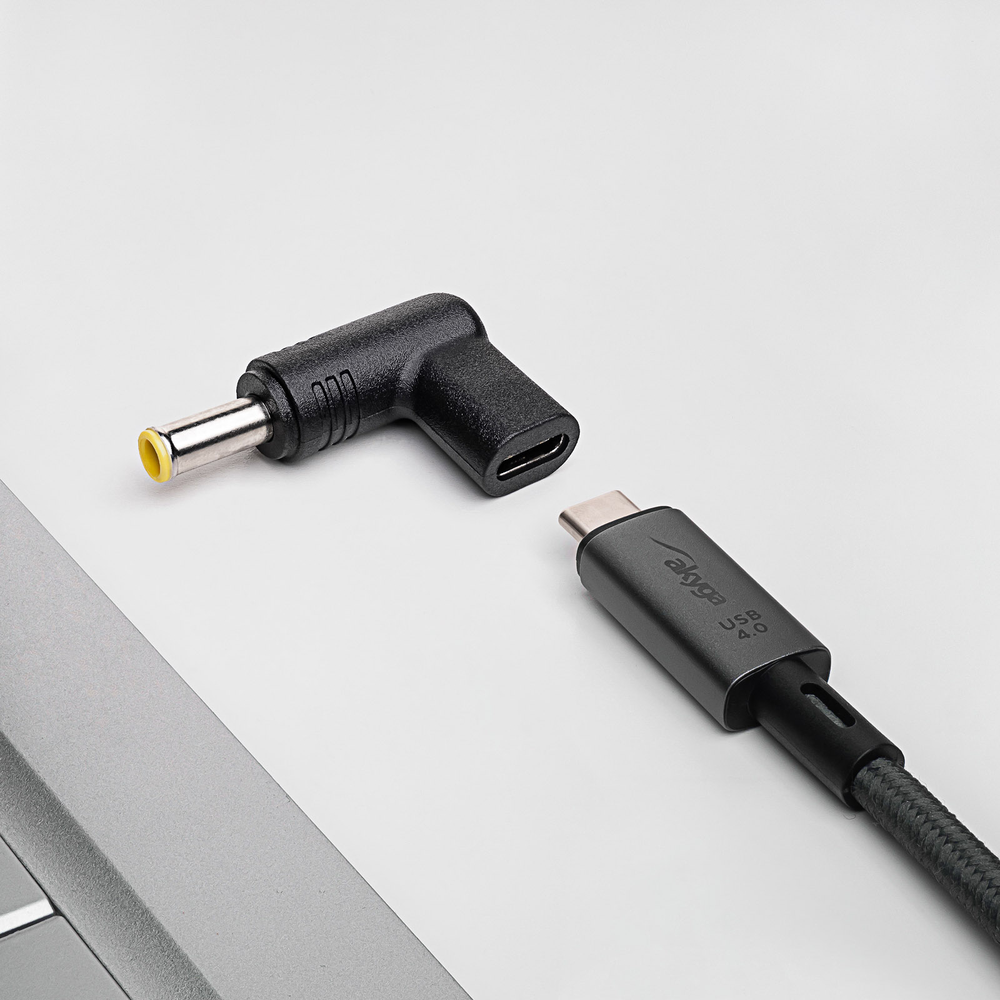 Akyga kištukas universaliam maitinimo šaltiniui AK-ND-C16 USB-C / 5,5 x 3,0 mm + kontaktas 20V
