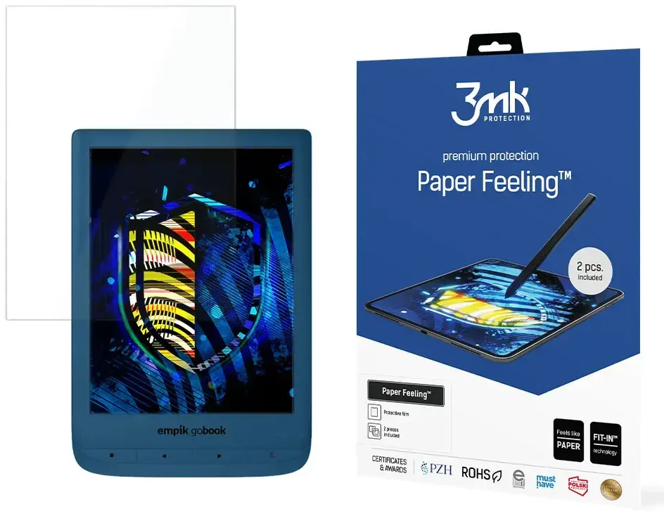3mk Paper Feeling™ matinė plėvelė PocketBook GoBook