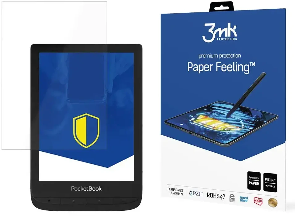 3Mk apsauga „PocketBook Touch Lux 5“ – iki 8,3 colio, 3mk, popieriaus pojūtis