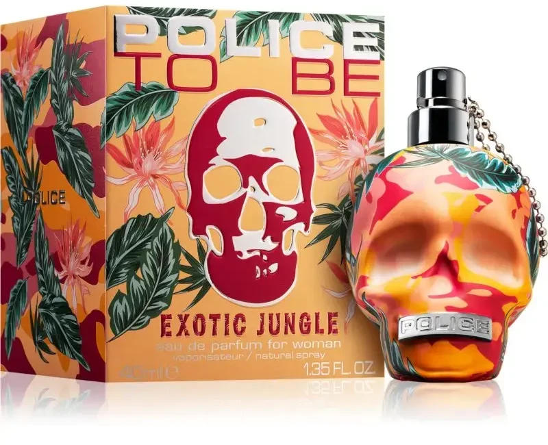 Police To Be Exotic Jungle EDP parfumuotas vanduo moterims, 40 ml