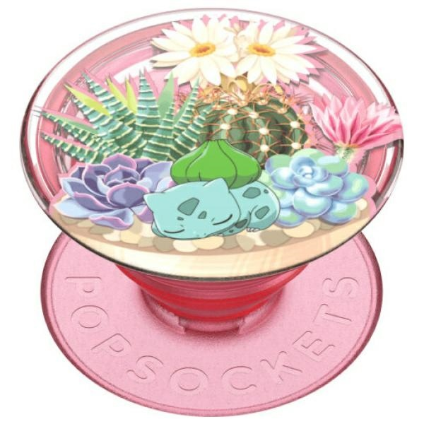 „Popsockets 2 Bulbasaur Terrarium 112661“ laikiklis ir stovas telefonui (licencijuotas)