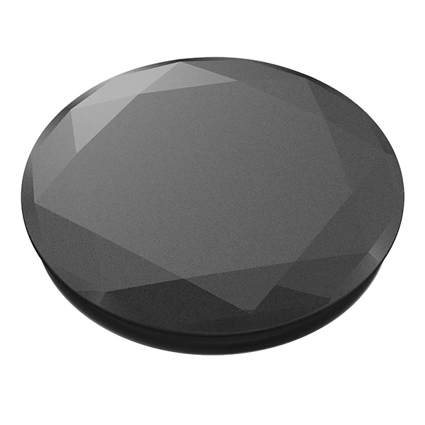 Popsockets 2 Metallic Diamond Juodas 800504 telefono laikiklis ir stovas - premium