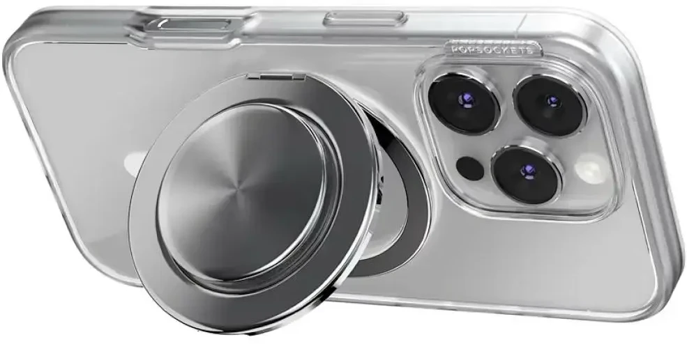 „PopSockets“ aliumininiai radialiniai „MagSafe“ kištukai ir stovai telefonų pakeitimui