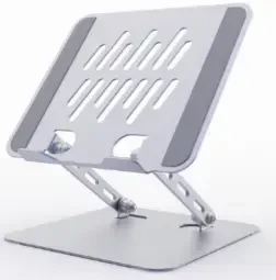 Gembird | NBS-D1-04 | Foldable Notebook Riser Stand | Tinka iki 11-15.6 " | Notebook Stand | Spacegrey