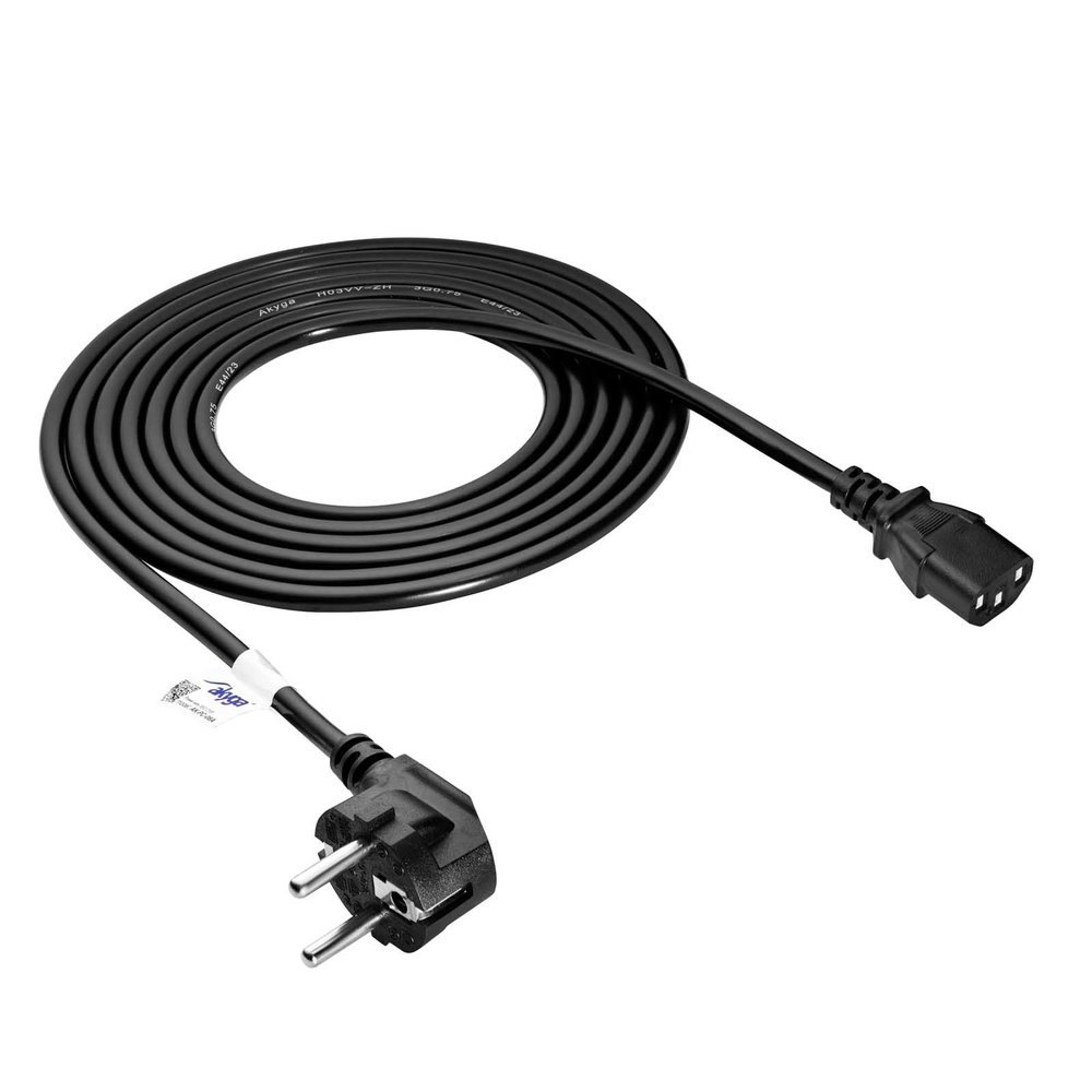 Akyga AK-PC-06A CCA CEE 7/7 / IEC C13 3 m