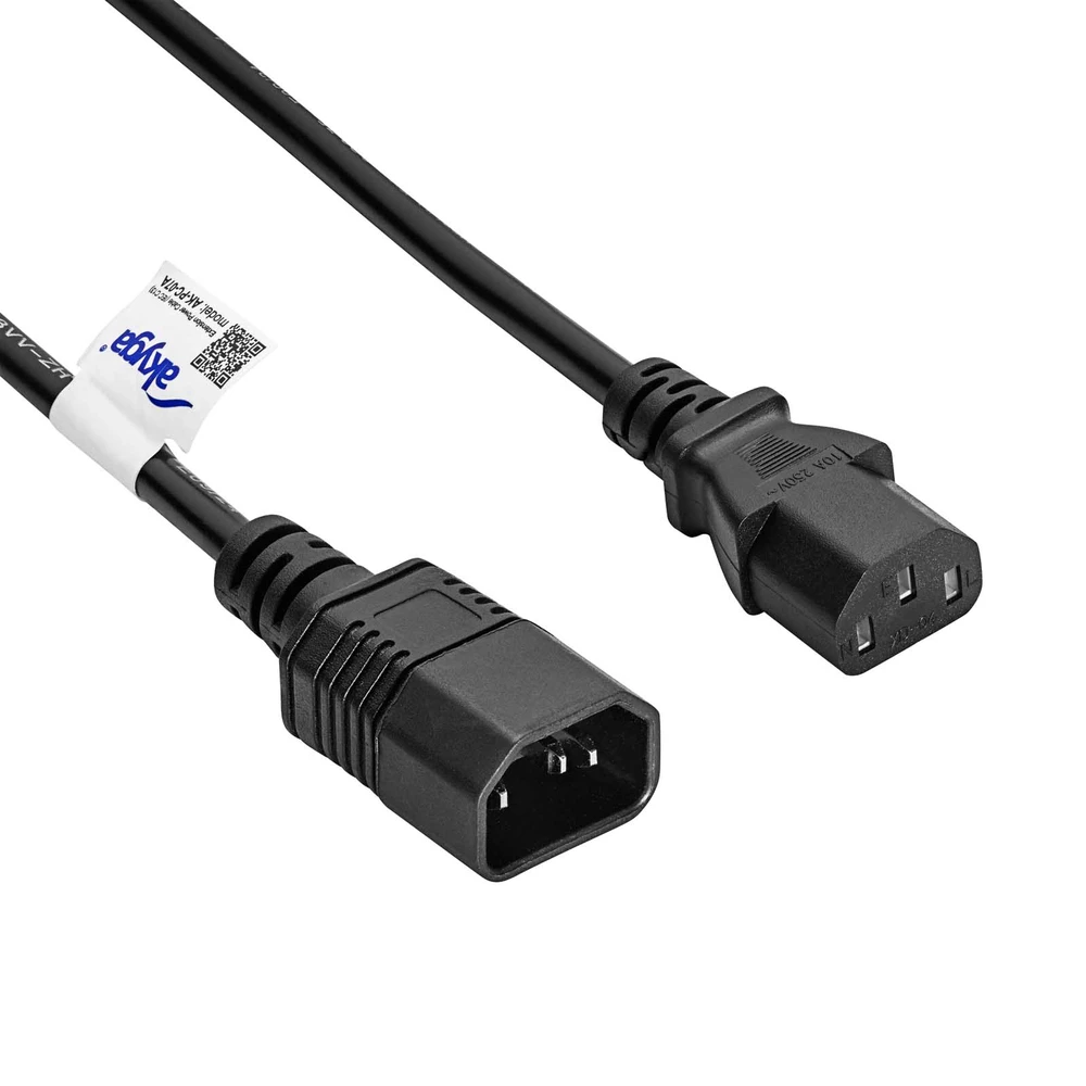 Akyga AK-PC-07A CCA IEC C13 / C14 3m