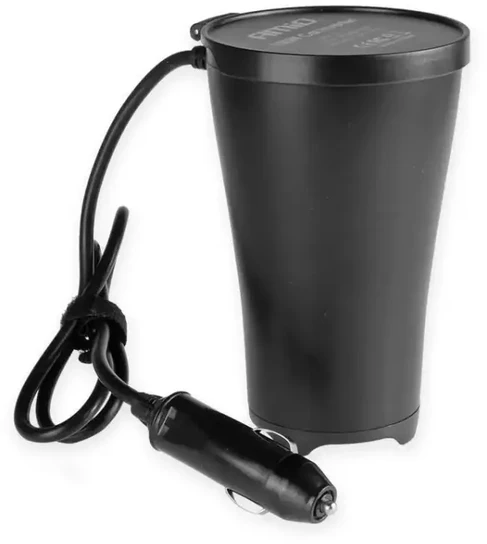Įtampos keitiklis puodelio formos 12v/230v 150w/300w 2xusb pi02 amio-02469