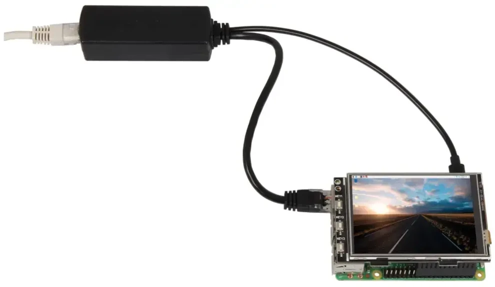 POE maitinimo adapteris su micro USB išėjimu JOY IT