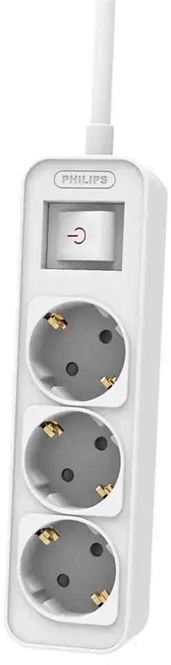 Sumuštinių keptuvas „Philips“ maitinimo lizdas Balta 3 SCHUKO lizdai 1,5 m CHP2134W/58