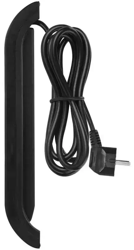 Ilgiklis su apsauga nuo viršįtampių (1800J) 4 lizdų, 2m, TV antenos (IEC) apsauga, juodas EMOS