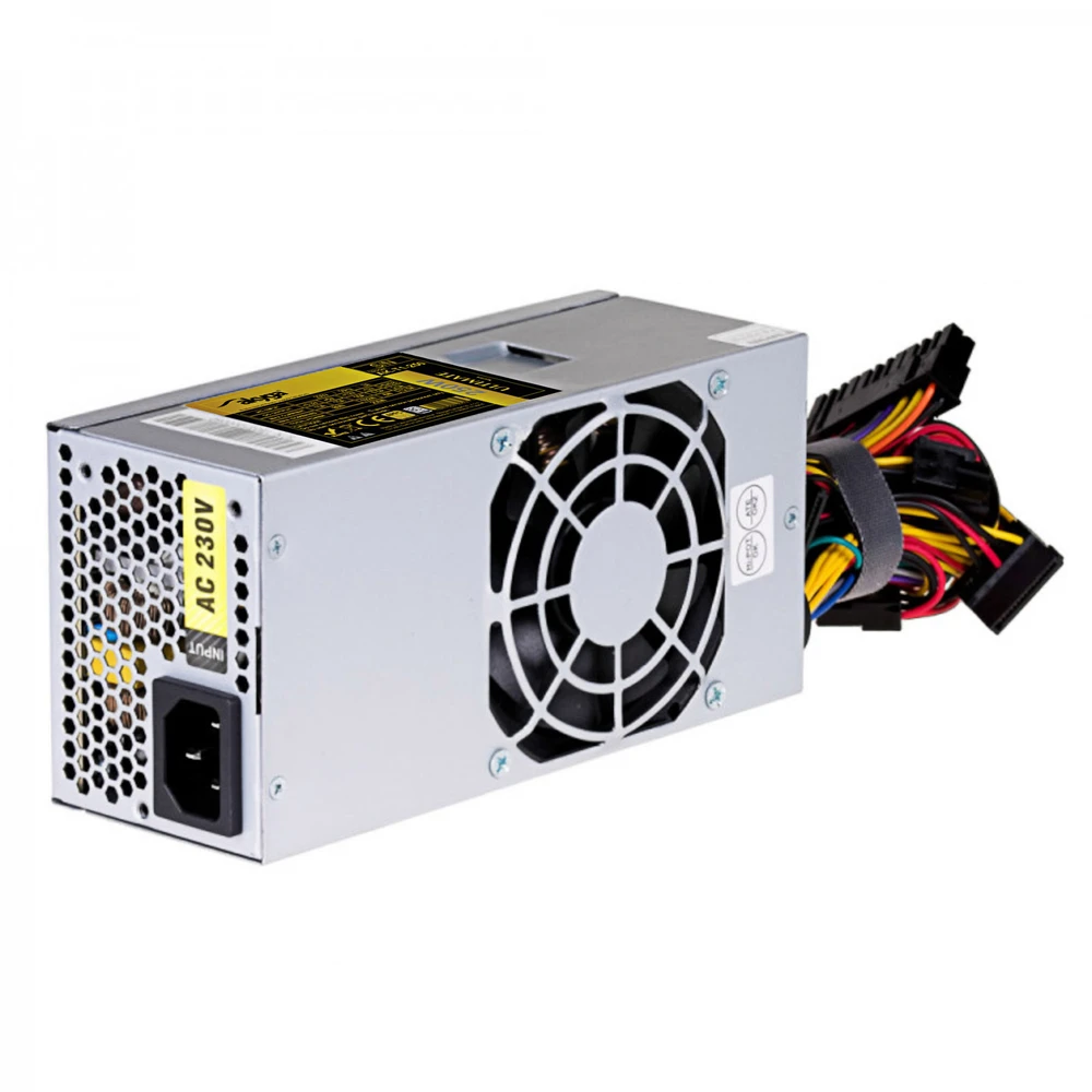 Akyga maitinimo šaltinis TFX 250W AK-T1-250 80+ auksinis 8cm ventiliatorius aktyvus PFC APFC