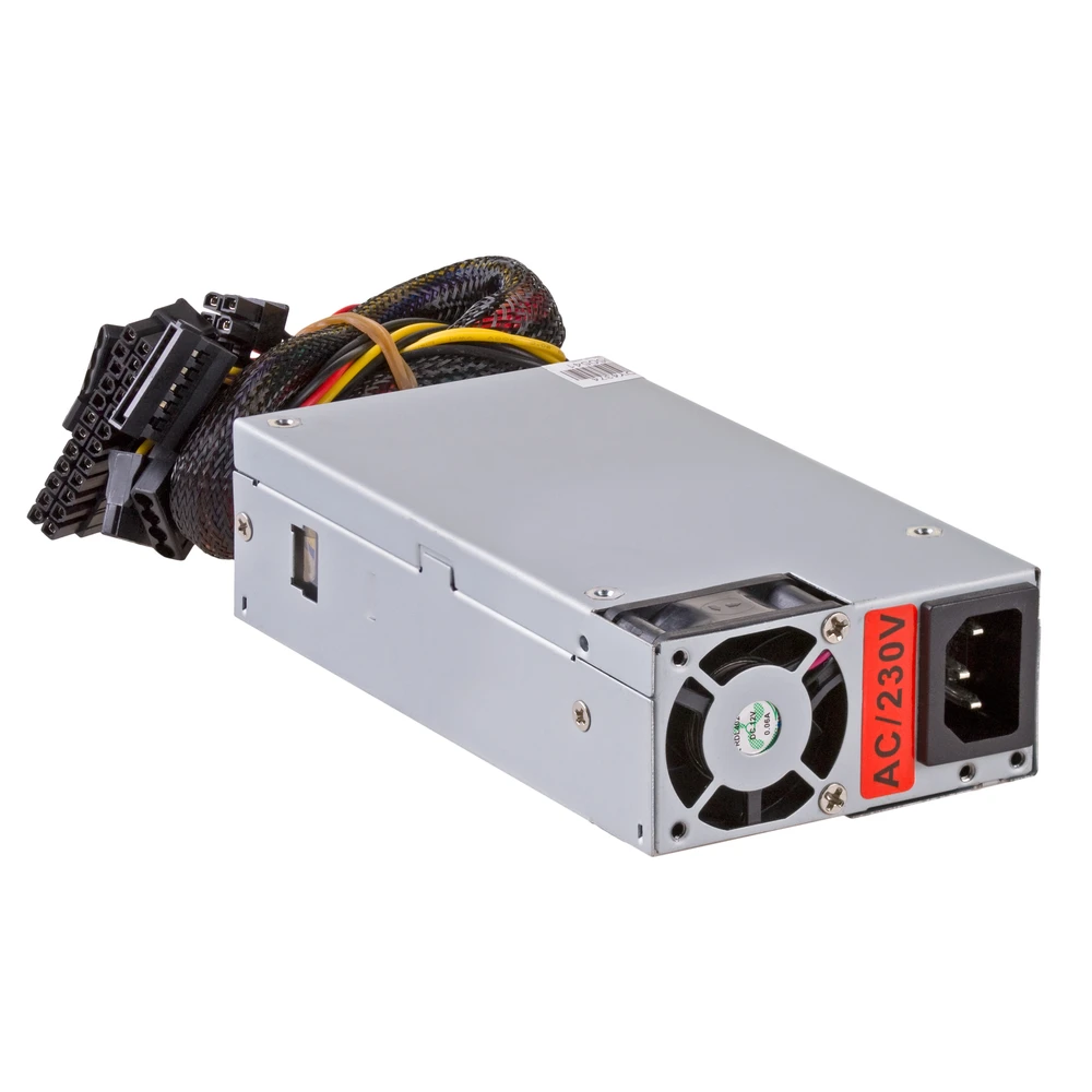 Akyga maitinimo šaltinis 1U mini ITX / Flex ATX 200W AK-I1-200 P4 PFC FAN 3xSATA