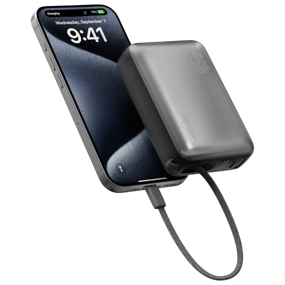 Išorinė baterija 4smarts Enterprise Compact 20000mAh 45W pilka
