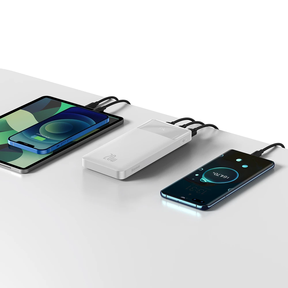 „Baseus Bipow Powerbank“, 10 000 mAh, 20 W (ax)