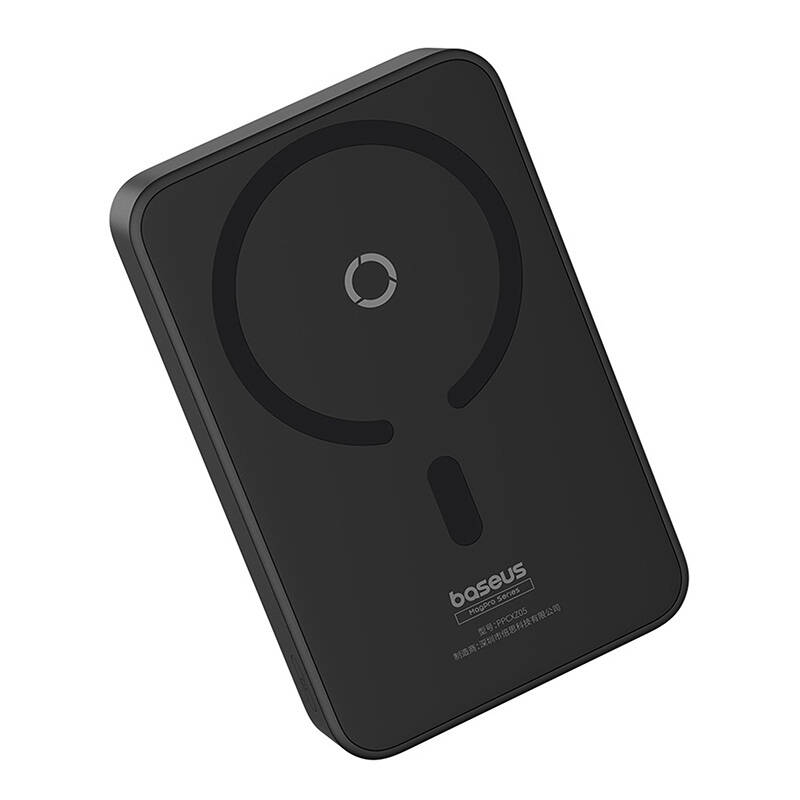 Powerbank Baseus MagPro Magnetic 5000mAh 20W, MagSafe (juodas)