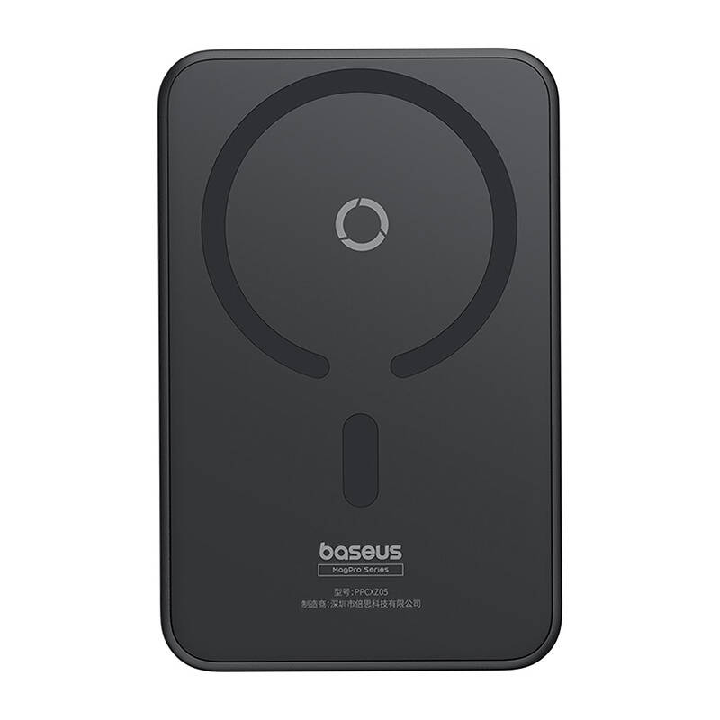 Powerbank Baseus MagPro Magnetic 5000mAh 20W, MagSafe (juodas)