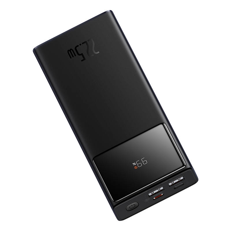 Baseus Star-Lord Power Bank 20000mAh 2xUSB USB-C 22.5W - juodas