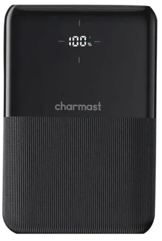 Powerbank Charmast S12 ( W1150 ) PD QC3.0 20W 10000 mAh Slim juodas