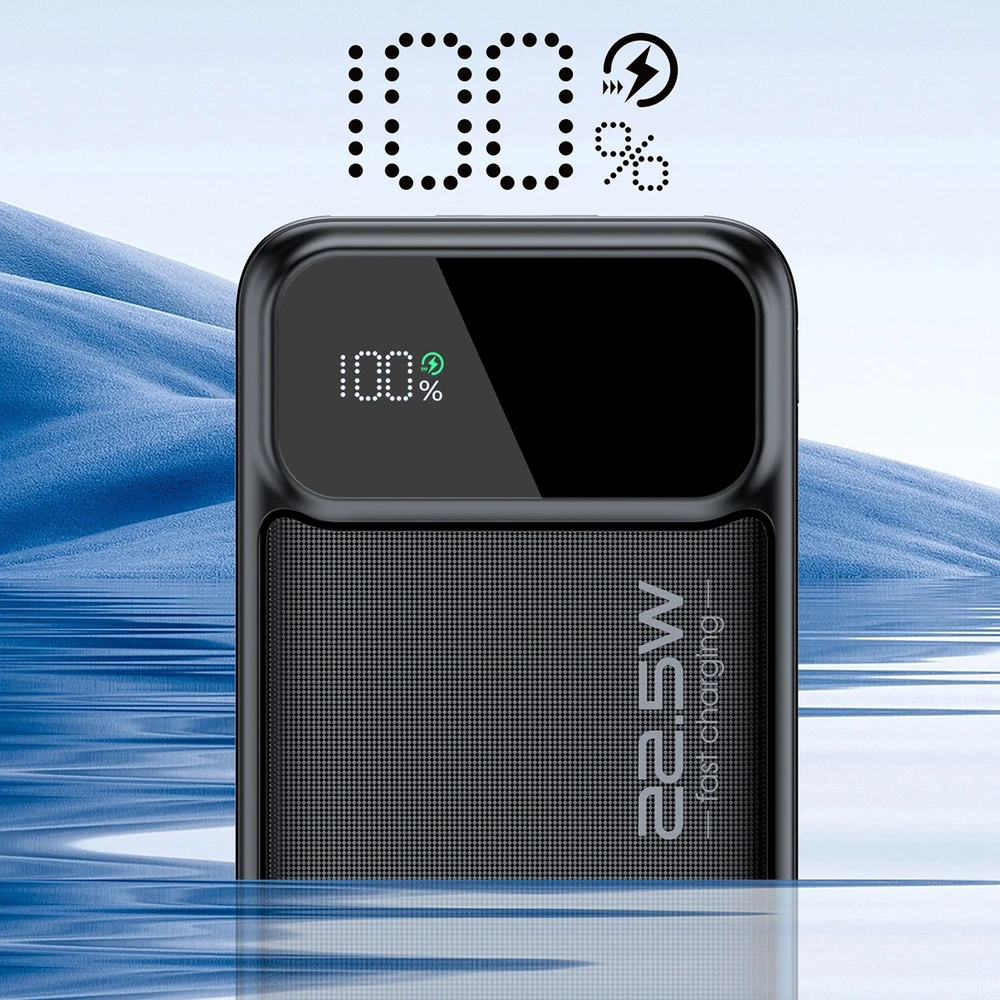Išorinė baterija Power Bank Choetech B728 22.5W 10000mAh juoda